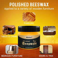 Imported Beeswax Furniture Polish - 100% natural