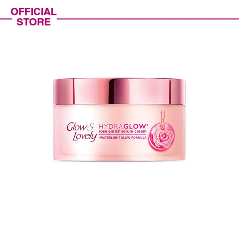 Glow & Lovely - Hydraglow Rose Enrich Serum Cream - 60G